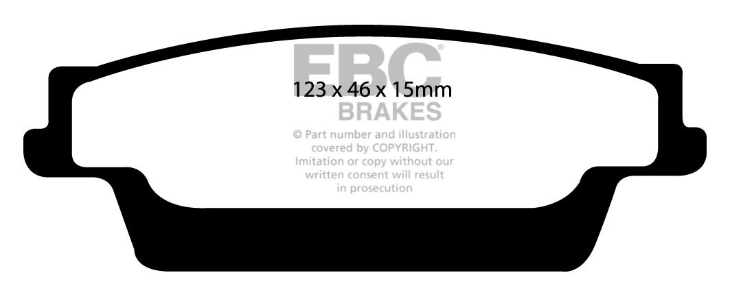 EBC Brakes FORD Fiesta 1.4 (ABS) 1999-2000 Remschijf grooved dis