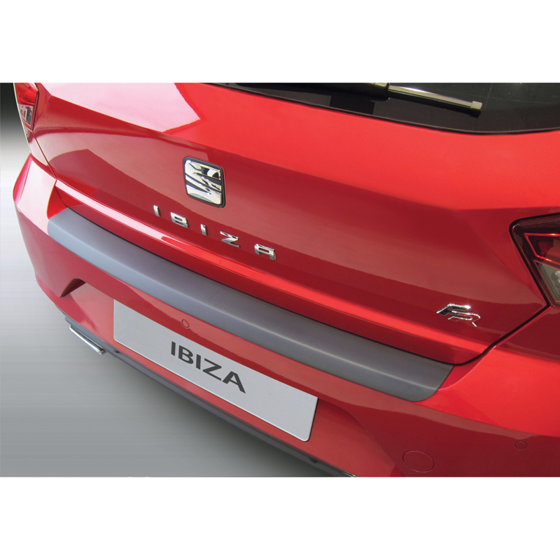 ABS Rear bumper protector  Seat Ibiza 6F 5-doors SE/FR 2017- Black