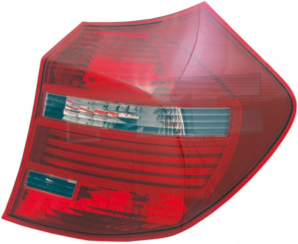 Achterlicht rechts E81/87, 07-11 LED ROOD-SMOKE