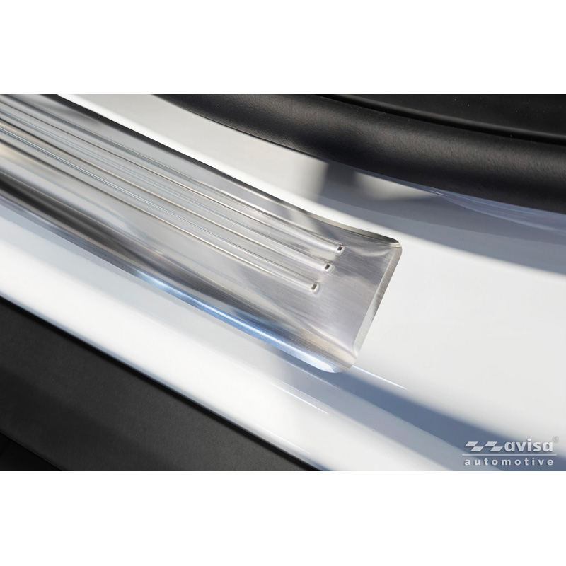 Avisa Inox door sill protectors  Citroën C3 IV 2024- - 'Lines' - 4-pieces