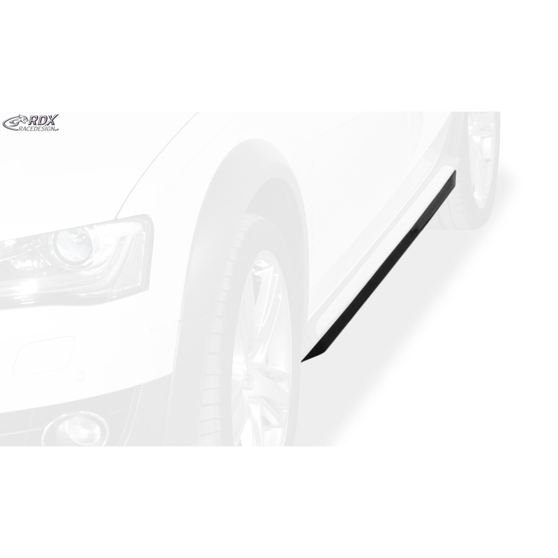 Side skirts 'Slim'  Audi A4 (B8) Allroad 2011- (ABS glossy black)