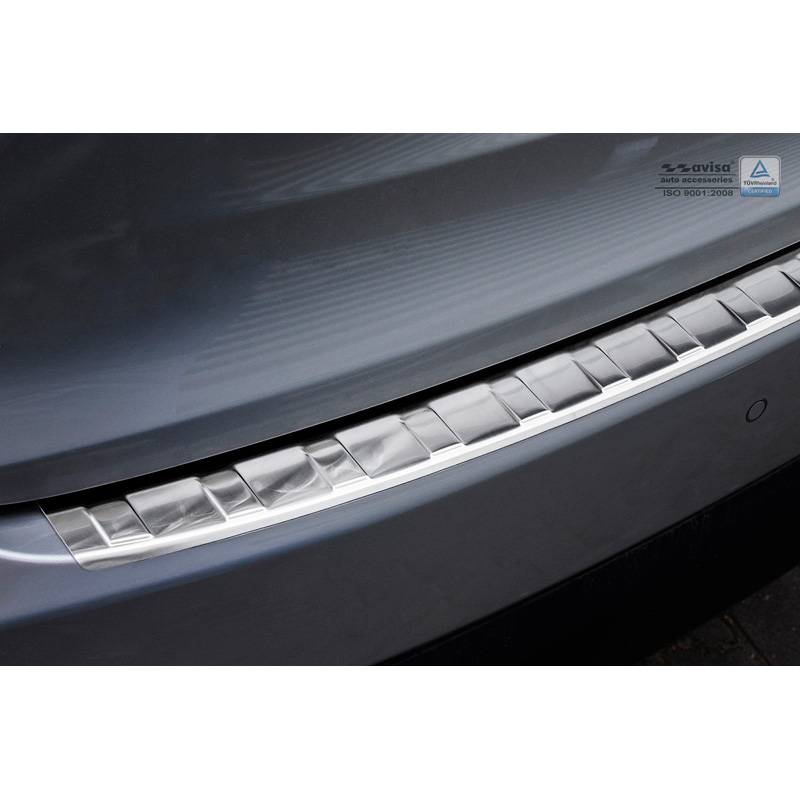 Stainless Steel Rear bumper protector  Lexus NX 2014-2017 & Facelift 2017-2021 'Ribs'