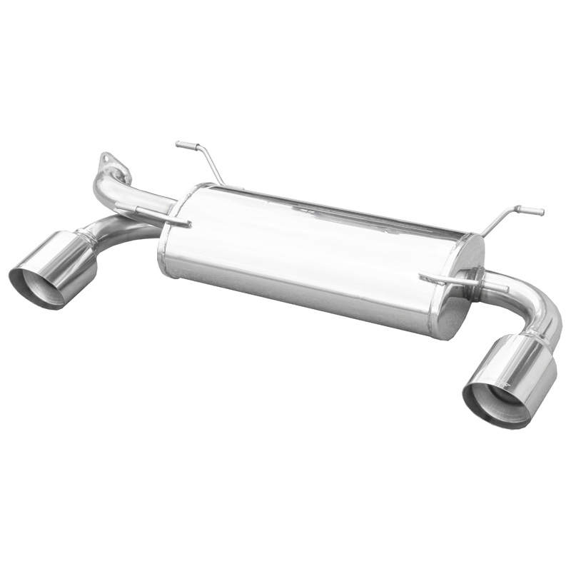 100% Inox Double Sport Exhaust  Toyota GT86 2.0 (200hp) 2013-2017 1x102mm Racing
