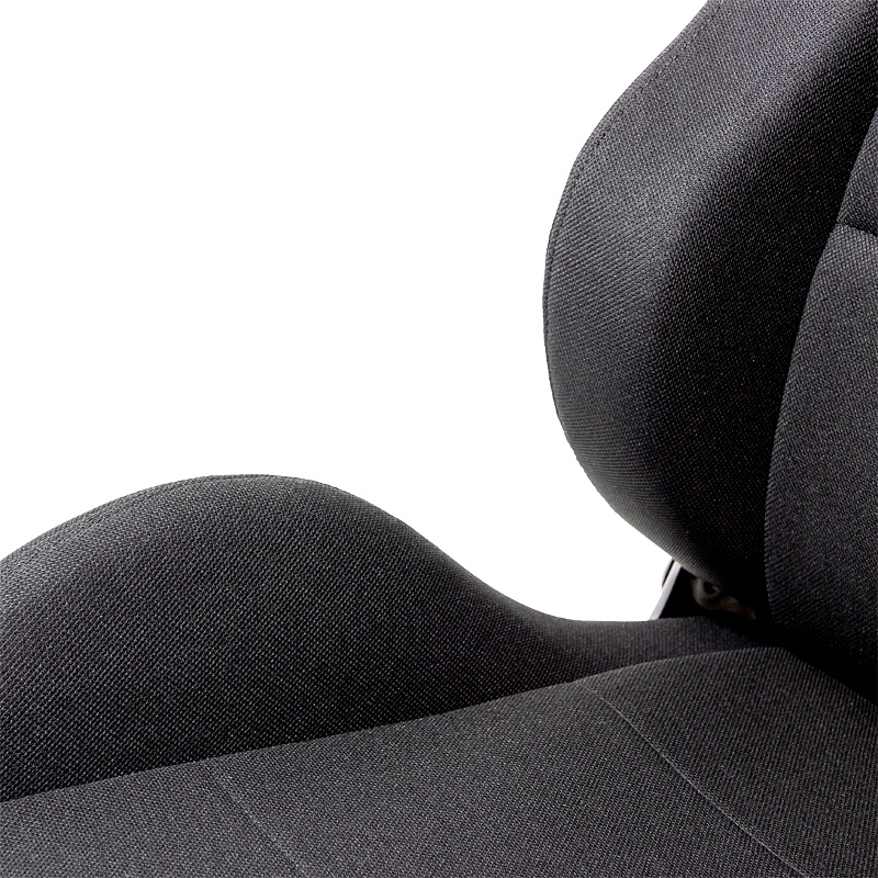Sport seat 'Eco' - Black - Right-side reclinable back-rest - incl. slides