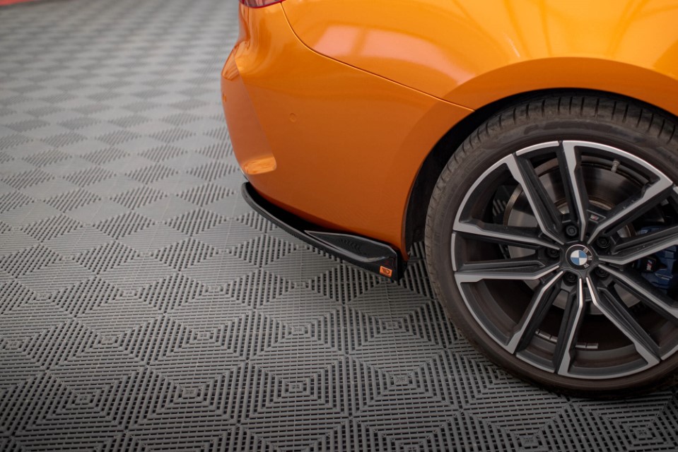 Zij Diffuser passend voor BMW 4 Serie M440i G22 Maxton Glans Zwart V.2