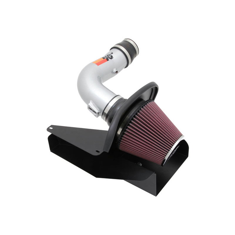 K&N High Performance Air Intake Kit  Ford Edge 3.5/3.7L V6 2011-2014 - Silver (77-2583KS)