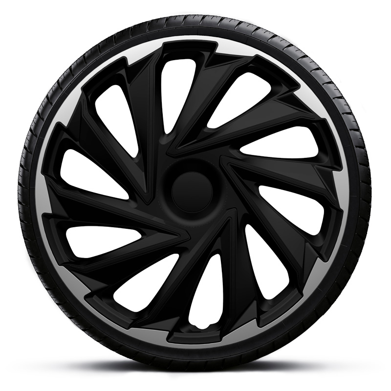 Set wheel covers Misano 15-inch silver/black