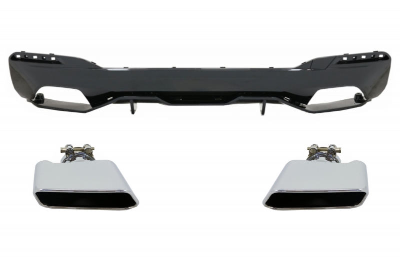 Diffuser met Sierstukken BMW G30/G31 Chroom 17-