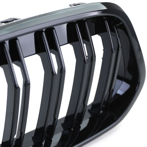Grill passend voor BMW X2 F39 Glans Zwart