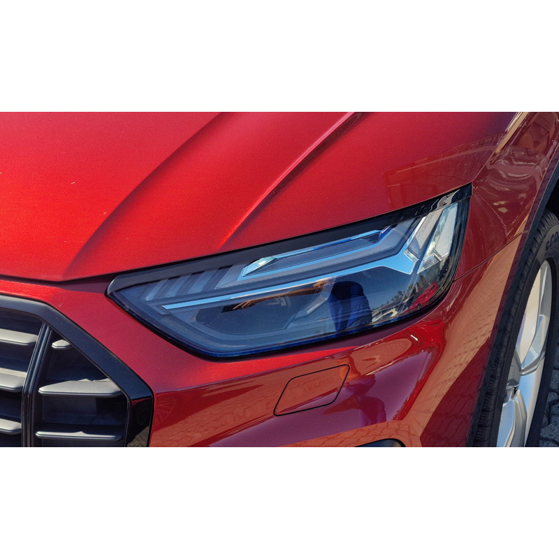 RDX Head light spoilers  Audi Q5 (FY) Facelift incl. Sportback 2021-2025 (ABS Gloss Black)