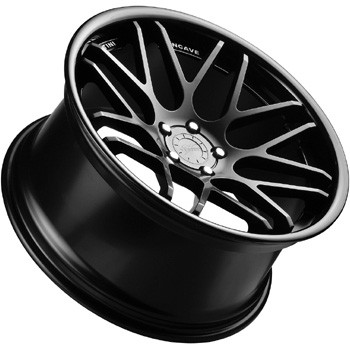 VERTINI MAGIC CONCAVE INOX MATT BLACK 8,5x19 5x132