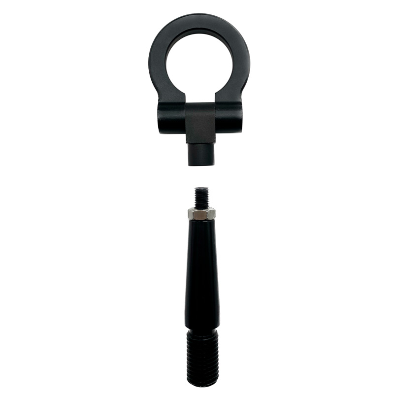 Simoni Racing Towing Eye - Metal - Black - Length 23.7cm
