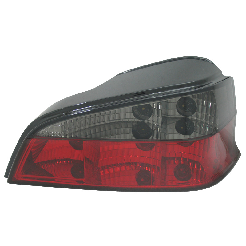 Set Tail Lights  Peugeot 106 1996- - Red/Smoke
