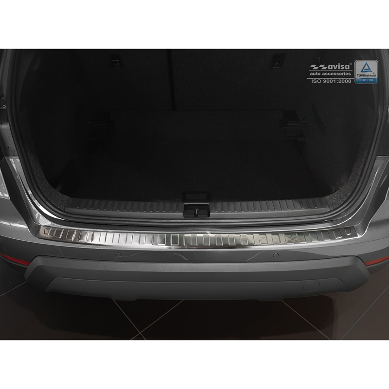 Stainless Steel Rear bumper protector  Seat Arona 2017-2021 & Facelift 2021- 'Ribs'