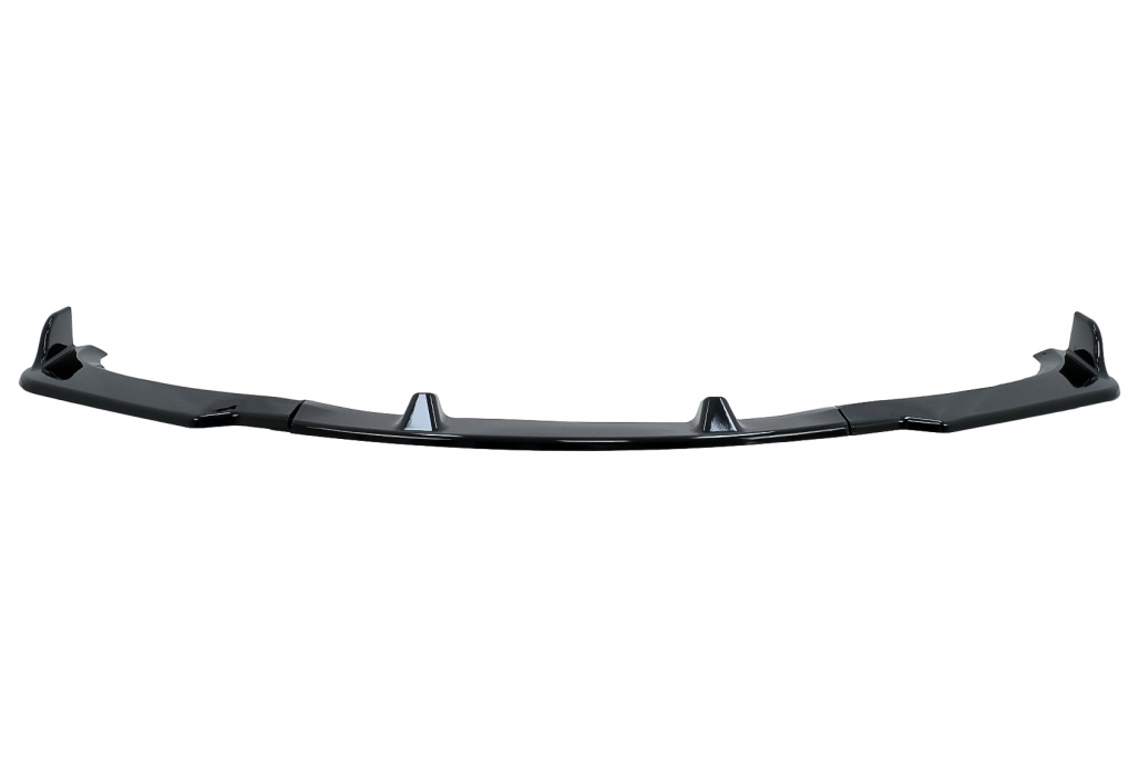 Voorspoiler passend voor BMW 3 Series E90 E91 LCI (2008-2011) Glans Zwart