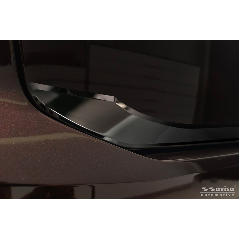 Avisa Black Chrome Stainless Steel Tailgate Trim  Volvo XC90 II 2015-19, Facelift 2019-2024 & Facelift 2024-