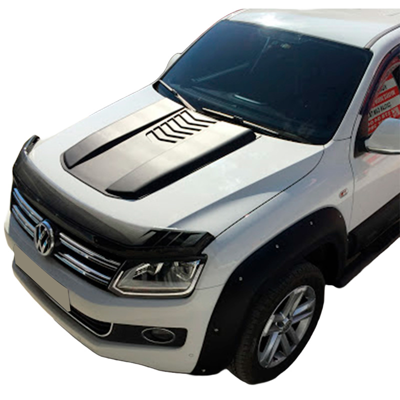 Bonnet Scoop  Volkswagen Amarok MK1 2010-2022 & Nissan Navara D40 2005-2010 - Matt black