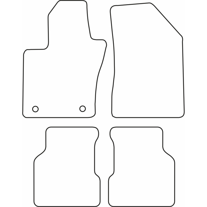 Set velour car mats  Alfa Romeo Tonale 2022-
