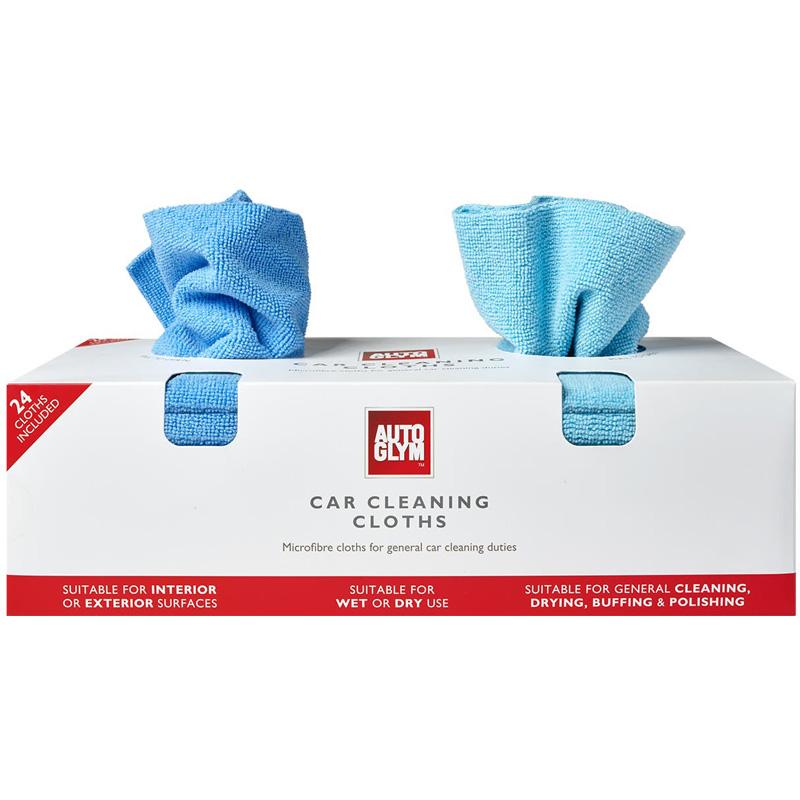 Autoglym Car Cleaning Cloths - 24 Pack
