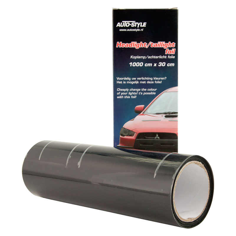 Head/Tail light foil - Light Black - 1000x30 cm
