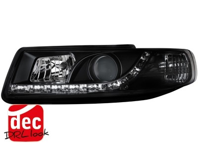 Headlights Seat Leon/Toledo Dayline Devil Eyes Black
