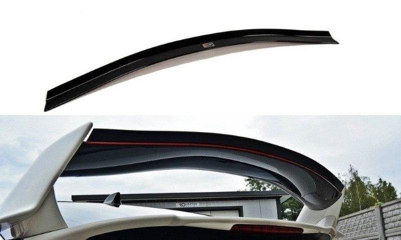 Spoilerkap Honda Civic IX Type R N.1 Glanzend Zwart Maxton