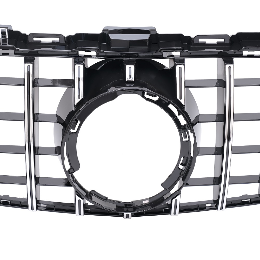 Grill passend voor Mercedes W205 Facelift 18-.. Zwart Chroom GT Look