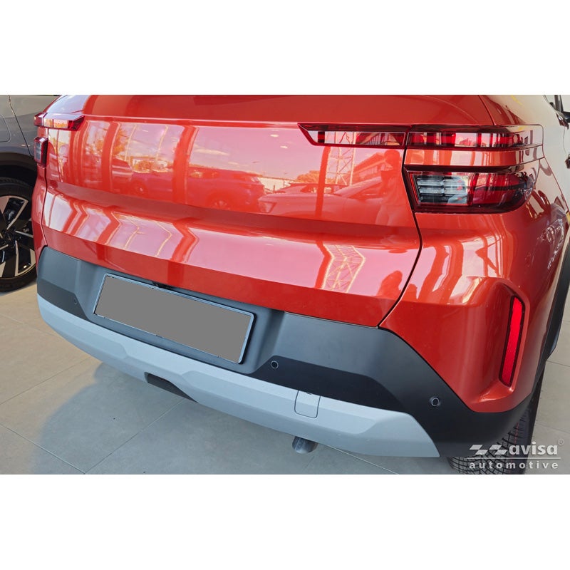 Avisa Stainless Steel Rear Bumper Protector  Opel Frontera (EV) 2024- - Silver