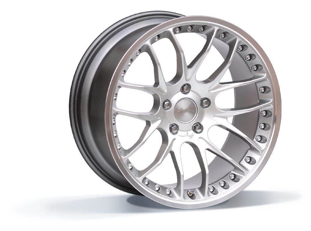 Breyton GTP 5x120 9.5x19 ET 42 Hyper silver - Rand gepolijst ( 3