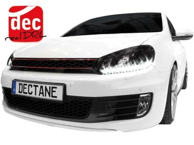 Headlights fits VW Golf VI Devil Eyes Dayline