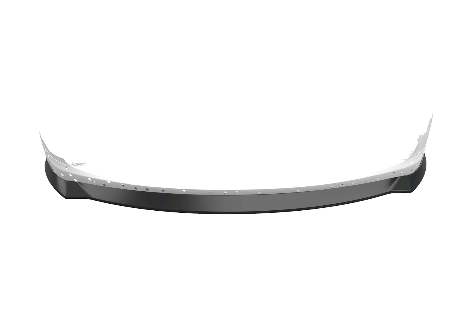 Voorspoiler BMW 5er E60/E61 Zwart Glans CSR