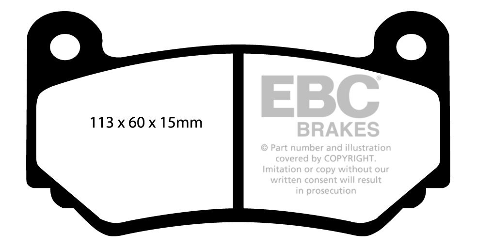 EBC Brakes BMW Mini 1.6 Supercharged Works (AP Caliper) 2001-200