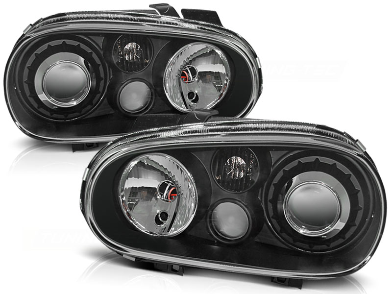 Headlights VW Golf 4 R32-Look Black