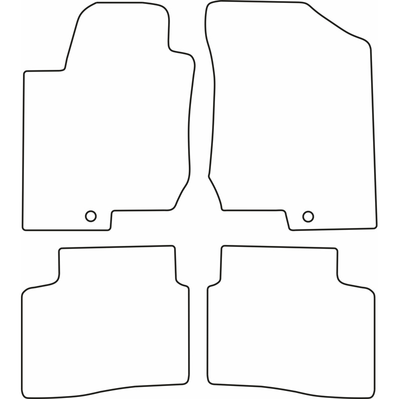 Set car mats  Hyundai i30 2007-