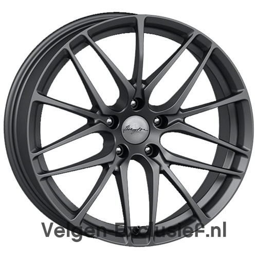 Breyton Fascinate 10x20 5x120 ET46 Matt Gun Wheels