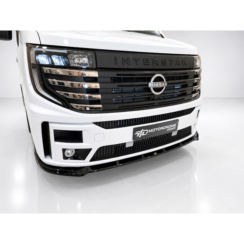 Motordrome Front Spoiler  Nissan Interstar & Renault Master IV 2024- (ABS)