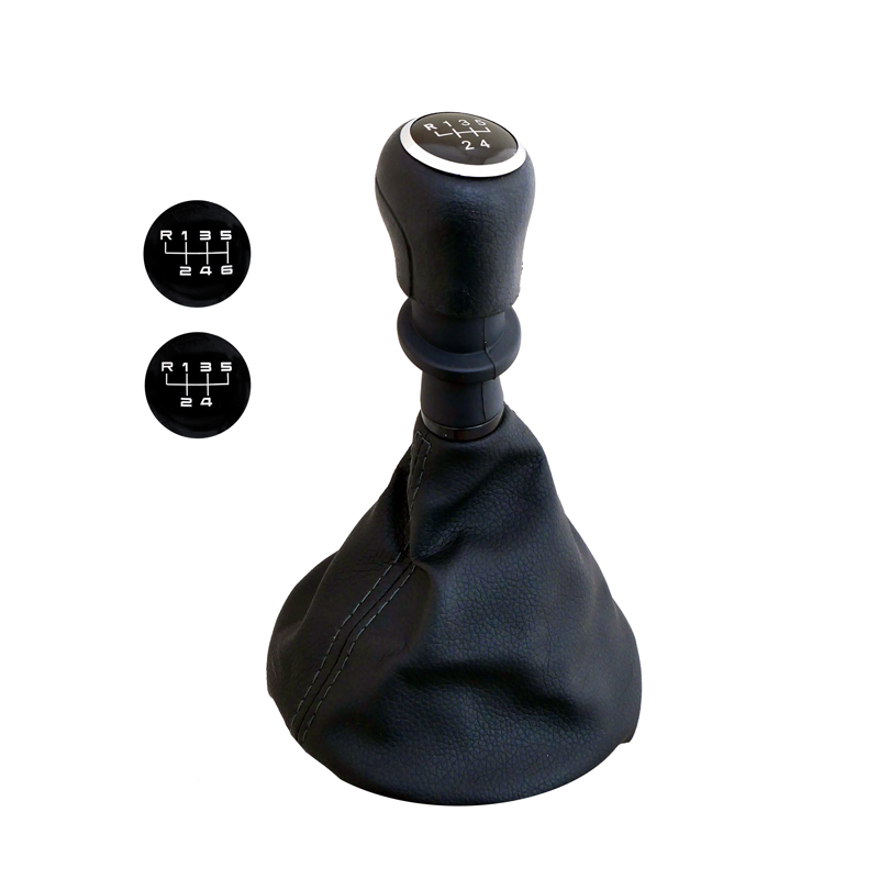 Simoni Racing Gear Knob OEM  Volkswagen Transporter T5/T6 - Black incl. 2 Shift Patterns
