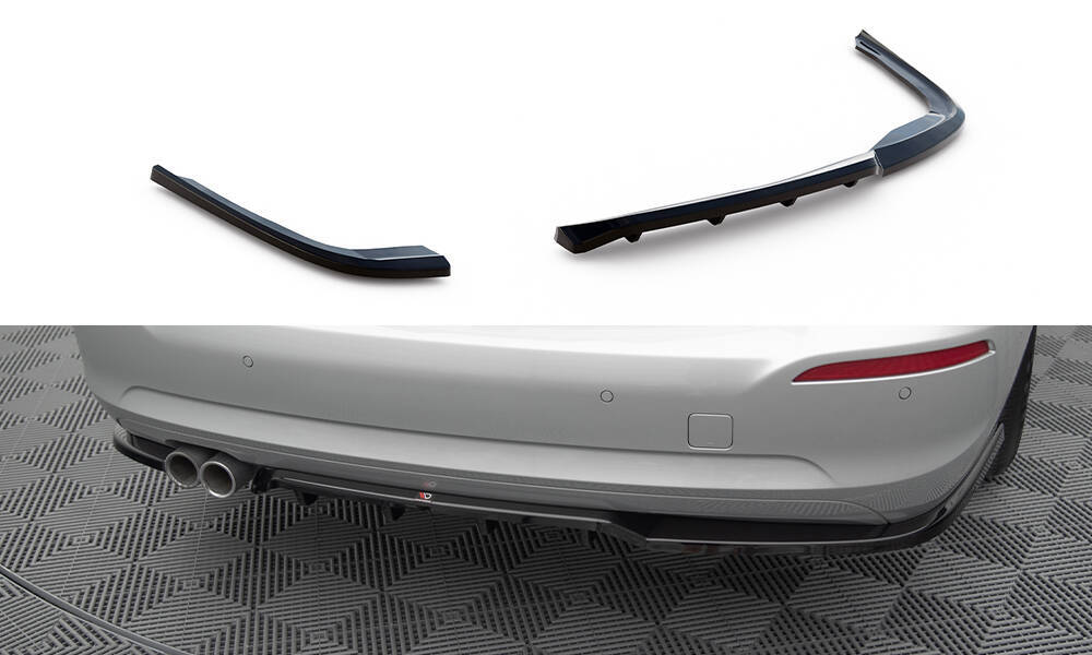 Diffuser passend voor BMW 3 Serie GT F34 FL Maxton Glans Zwart