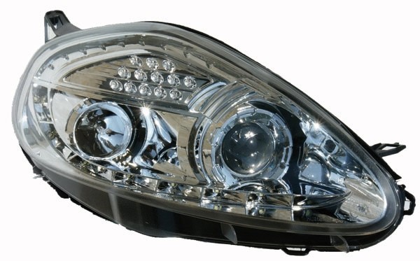 Headlights set Grande Punto 05-10 / 08