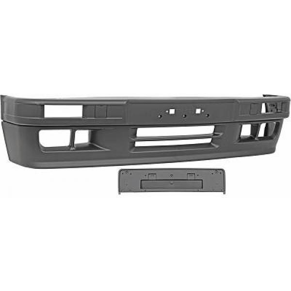 Voorbumper passend voor BMW E30 82-94 Zwart Sport Look 2
