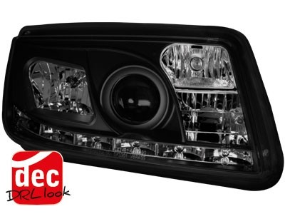 Headlights VW Bora Dayline Devil Eyes Black