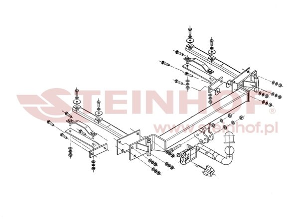 Trekhaak BMW 3 Serie Cabrio (E36) (excl. M3) 1993-03/2000