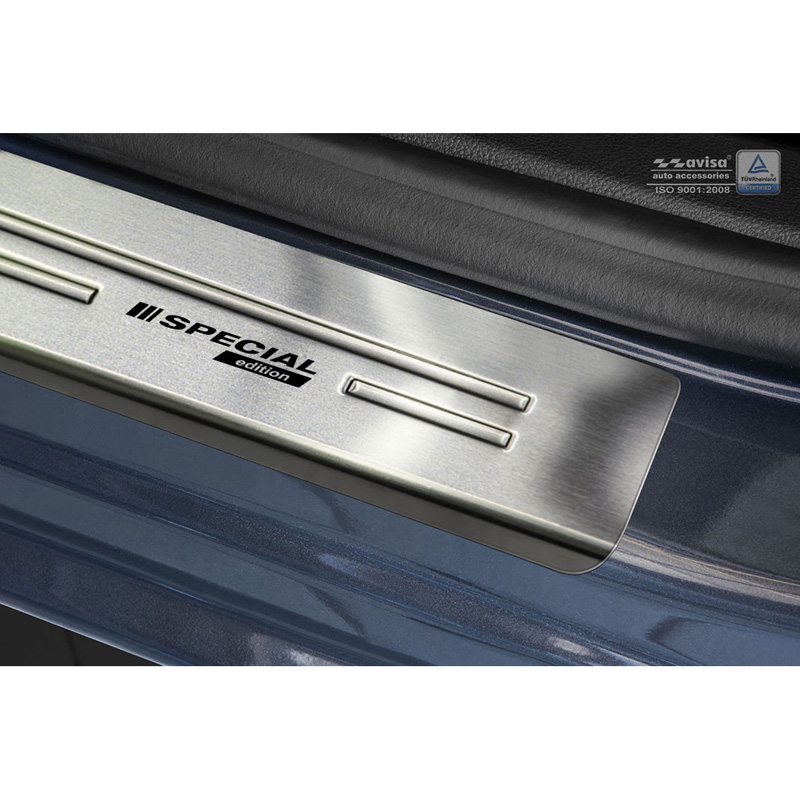 Inox door sill protectors  Opel Astra J Sportstourer 2010-2015 - 'Special Edition' - 4-pieces