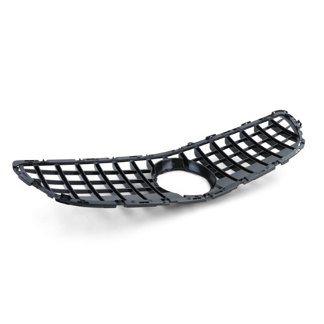 Grill passend voor Mercedes CLS C218 Facelift 14-18 GT Design Zwart/Chroom
