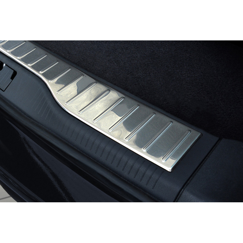 Stainless Steel Inner Rear bumper protector  Opel Zafira B 2010-2012 'Ribs'