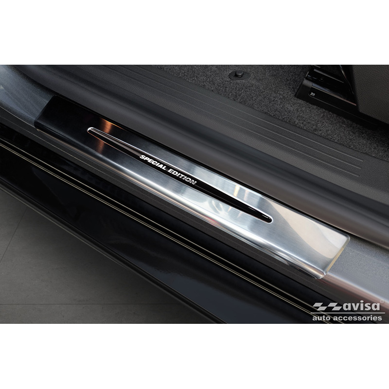 Inox door sill protectors  Renault Megane E-Tech 2022- - 'Special Edition' - 4-pieces