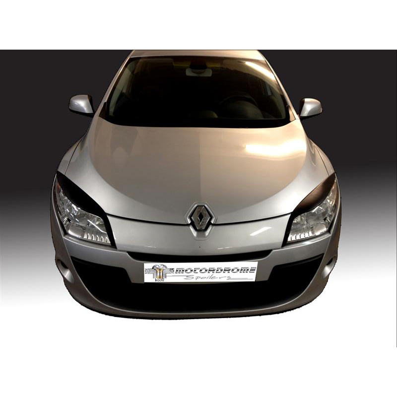 Head Light Spoilers  Renault Megane III 2008-2015 (ABS)
