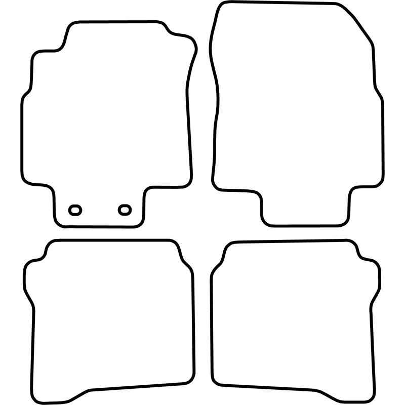 Set car mats  Nissan Primera 2002-2008