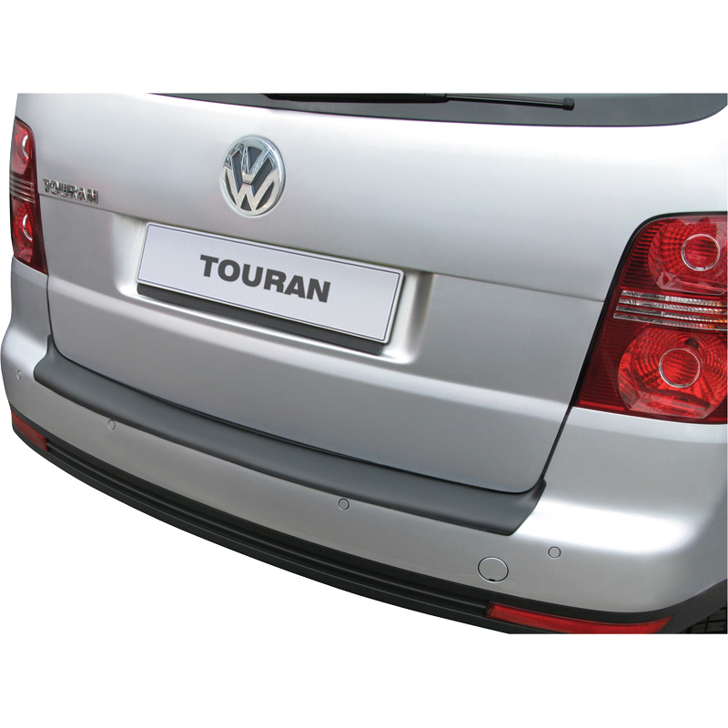 ABS Rear bumper protector  Volkswagen Touran 2003-2010 Black