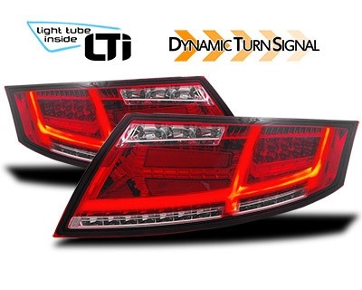 Audi TT 8J Dynamic LED Taillights Red